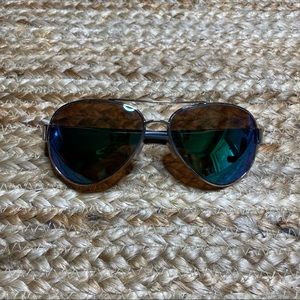 Costa Del Mar South Point sunglasses, 580 green mirror, polarized, glass lenses